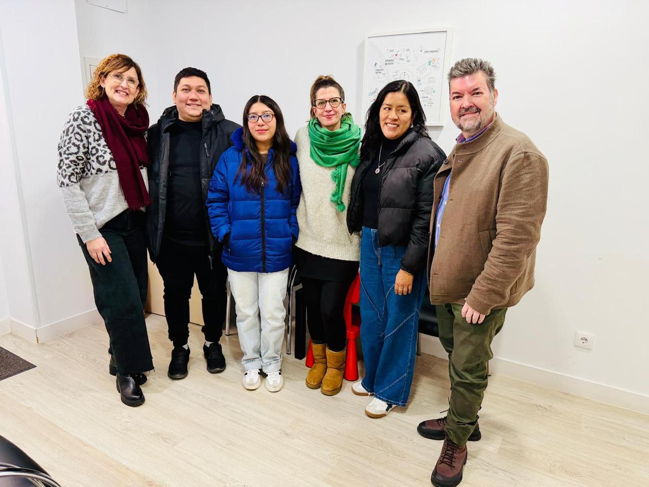 Equipo de Intégrate Comunidad Neurodivergente con Fundación Quinta en España - Alianza internacional para autismo